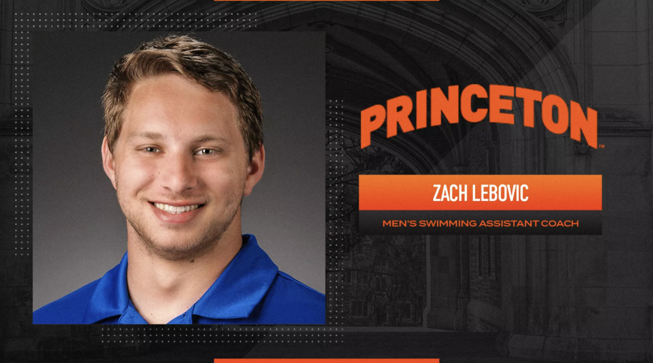 UC-Santa Barbara Assistant Zach Lebovic Joining Princeton Men’s Staff As Assistant Coach